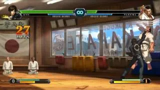 The King of Fighters XIII (PC) - Kyo Kusanagi Combo Video