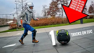 TOP 10 TRICKS on ELECTRIC UNICYCLE