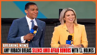 Amy Robach Breaks Silence Amid Affair Rumors With T.J. Holmes