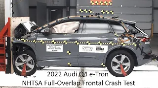 2022-2024 Audi Q4 / Q4 Sportback e-Tron NHTSA Full-Overlap Frontal Crash Test