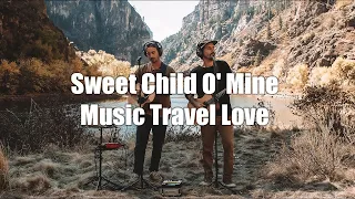 Liric Sweet Child O' Mine - Guns & Roses | Cover By Music Travel Love