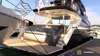 2022 Pearl 80 Luxury Yacht - Walkaround Tour - 2021 Cannes Yachting Festival