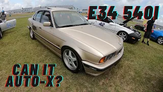 How to prep a 27 year old BMW for autocross. Did it survive?