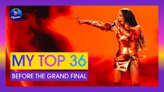 Eurovision 2024: My Top 36 [Before the Grand Final]
