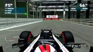 F1 2012 Gameplay Ita PC Gran Premio di Singapore - Corsa contro il tempo -