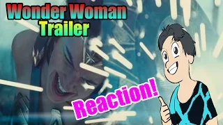 React Live: Wonder Woman Comic-con Trailer
