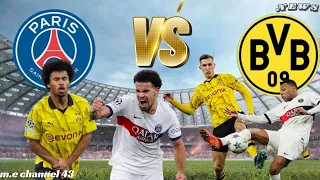 ⚽️ Borussia Dortmund vs  Paris Saint Germain Champions League Semifinal Showdown 🔥