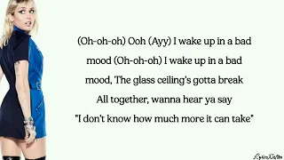 Miley Cyrus - Bad Mood (lyrics)