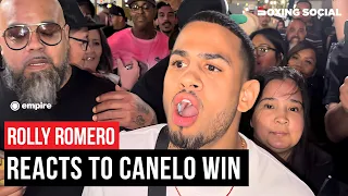 “TANK BY MURDER!” Rolly Romero GOES OFF! Reacts To Canelo Beating Munguia