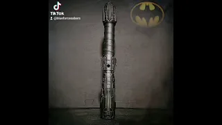 I'M BATMAN! #Batman #customsaber #starwarfan #lightsaber