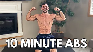 10 Minute Intense Ab Workout For Men at Home