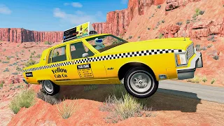 Cliff Drops #5 - BeamNG DRIVE | Marathon