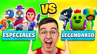 MINIJUEGOS *ESPECIALES vs LEGENDARIOS* en BRAWL STARS 😱🚨