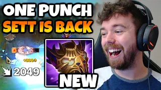 ONE PUNCH SETT is SO STRONG AFTER THE NEW BRUISER ITEM