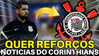 DOMINGÃO AGITADO NO CORINTHIANS! NETO TROUXE INFORMAÇÃO.