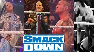 WWE SmackDowns Live From Jeddah Saudi Arabia Full Highlights - WWE Highlights Smackdown Live