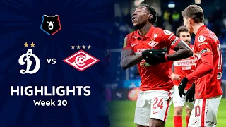 Highlights Dynamo vs Spartak (0-2) | RPL 2021/22