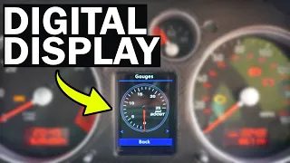 The BEST Mod for Audi TT MK1 - Digital LCD Cluster Replacement