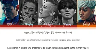 BIGBANG (빅뱅) 'LOSER'(colour coded lyrics han/Rom/Eng가사)