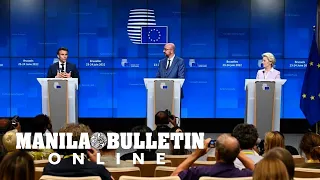 Brussels: EU leaders agreed to grant candidate status to Ukraine and Moldova