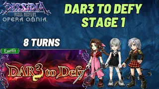 DFFOO [GL] Dar3 to Defy Stage 1, Neon and Seven counters the stage mechanics