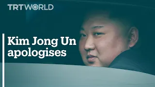 Kim Jong Un apologises for the killing of a South Korean man at sea