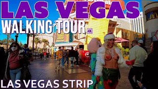 Las Vegas Strip Walking Tour 12/17/22 2:45 PM