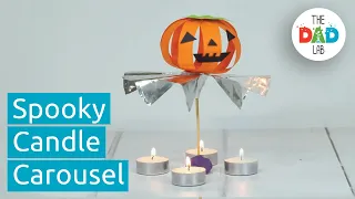 How To Make a Candle Carousel for Halloween | Simple Science Experiment