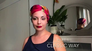 Chemo and Hair Loss Scarf Tying Guide - part 1 of 3