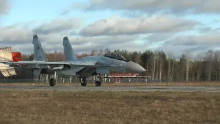 The newest Russian fighter Su-35S