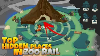 Top Hidden Places In Zooba Zoo Rail Map | Zooba New Update