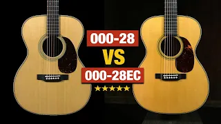 Martin 000-28 vs 000-28EC (Clapton Model) - Is there a difference?