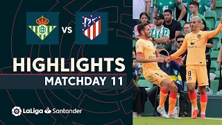 Highlights Real Betis vs Atlético de Madrid (1-2)