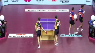 WTTC 2015 Suzhou – Men’s Doubles Semi Final – XU Xin CHN   ZHANG Jike CHN vs  LEE Sangsu KOR   SEO H