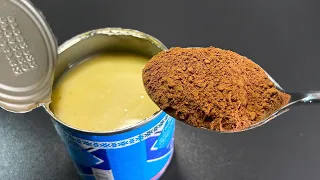 top 3 Whip condensed milk with cocoa! You will be amazed!Dessert in a minute. No.