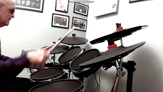 Jim playing drums on "EVERYTHING I DO"