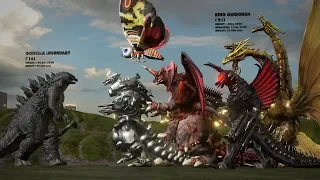 EVOLUTION of GODZILLA MONSTERS: Size Comparison