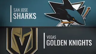 San Jose Sharks vs Vegas Golden Knights | Jan.10, 2019 NHL | Game Highlights | Обзор матча
