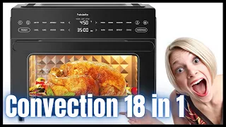 The Fabuletta Air Fryer Convection Oven 18 in 1 - Baking Pizza like never before