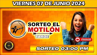 Resultado de EL MOTILON TARDE del VIERNES 07 de Junio del 2024 #chance #motilón