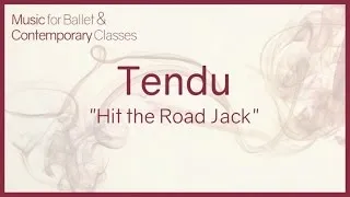 Hit the Road Jack - piano version for Tendu - Piano Cover Songs for Ballet Class