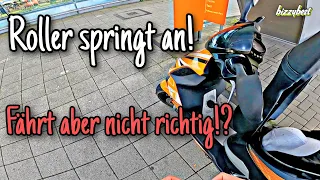 🔴 Roller springt an, fährt aber nicht richtig!?