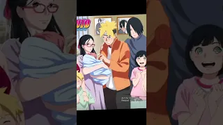 Borusara Kids #boruto #sarada #saruto #sanada #minato #uzumaki #uchiha #uchimaki #family