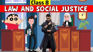 Law and Social Justice Class 8 | Class 8 Civics Chapter 10 | class 8 law and social justice