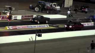 S10 Pickup vs Mustang Foxbody at LVMS