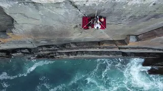 Cliff camping   Pembrokeshire