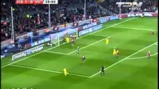 Barcelona 3-1 Villarreal 14.11.10 Highlights