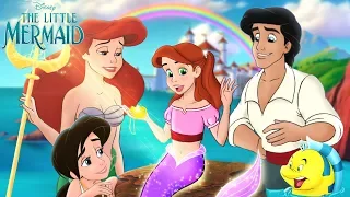 The Little Mermaid: Ariel and Eric have TWO daughters! The royal mermaid family! 🔱💙Alice Edit!