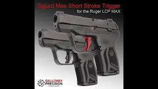 Installing a Sigurd Trigger by Galloway Precision into a Ruger LCP Max