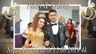 Fikri & Sabrie Nişan Töreni tarih 15 08 2019 4k